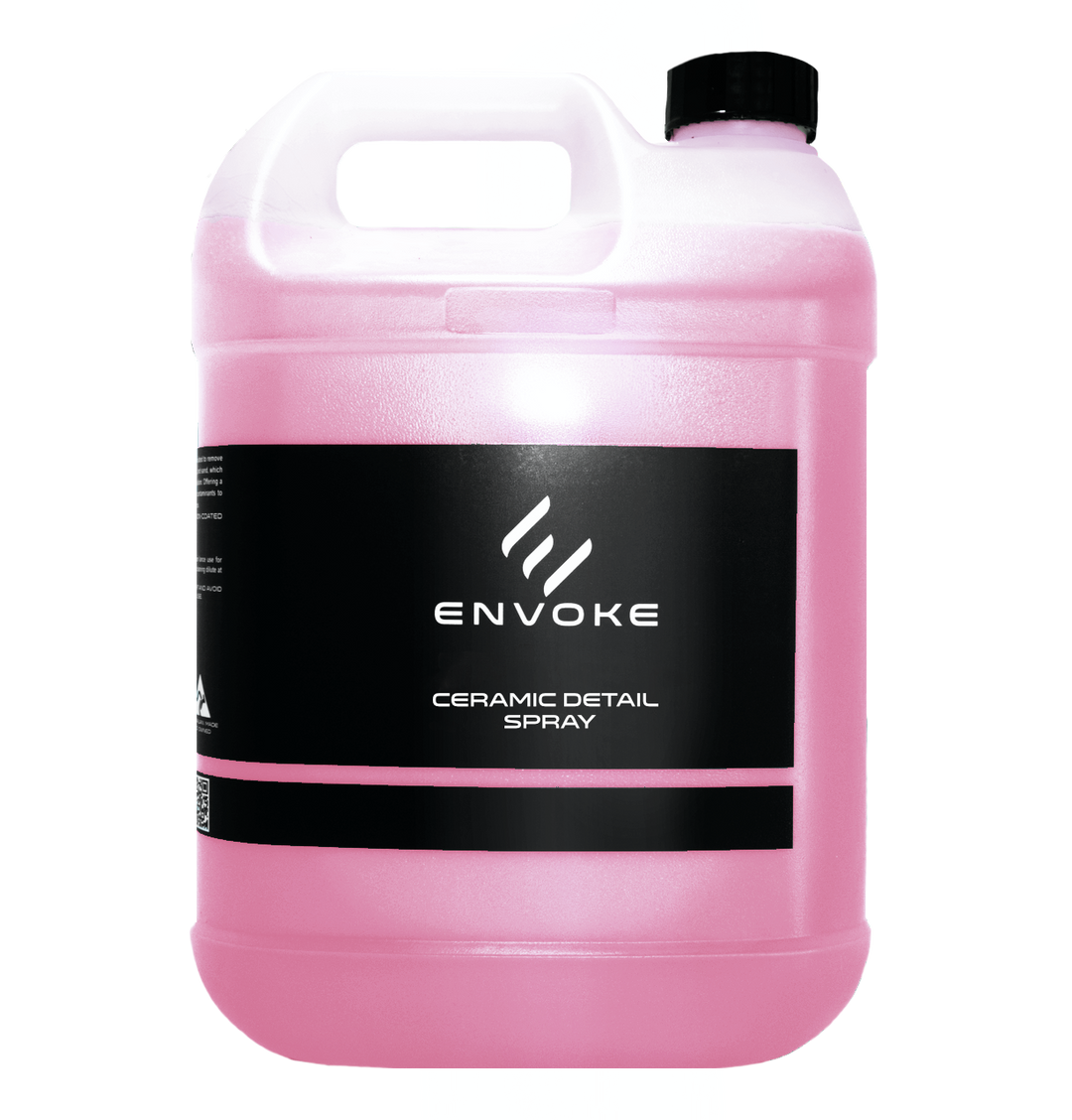 envoke pink detail spray with white background