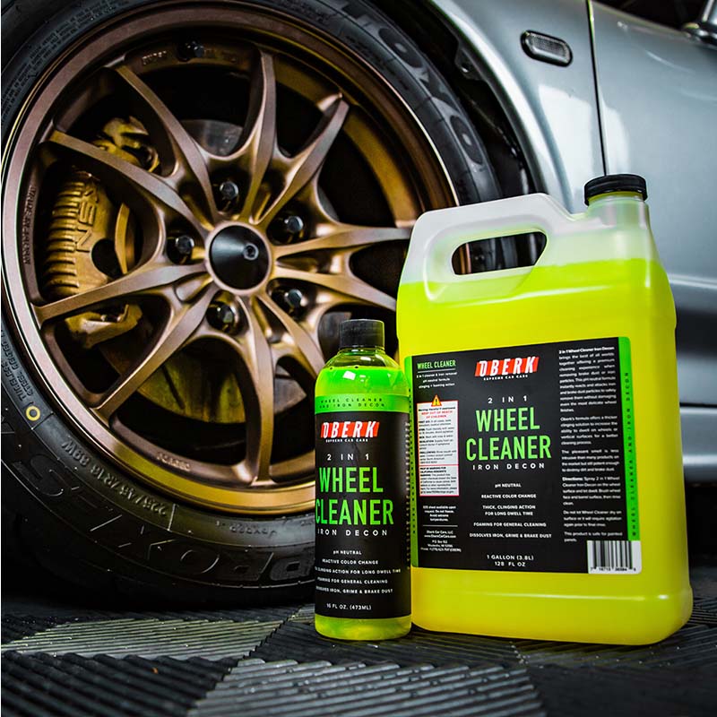 Oberk 2 In 1 Wheel cleaner