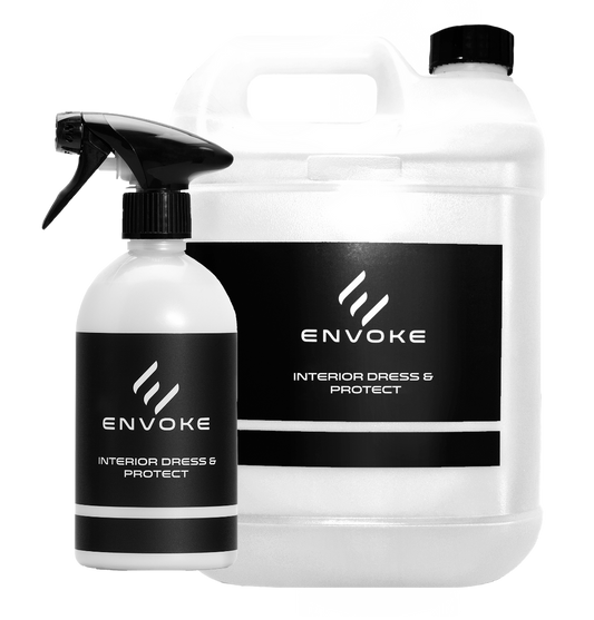 Envoke Interior dress and protect on white background