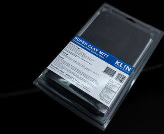 Klin super clay mitt packaging on a black background