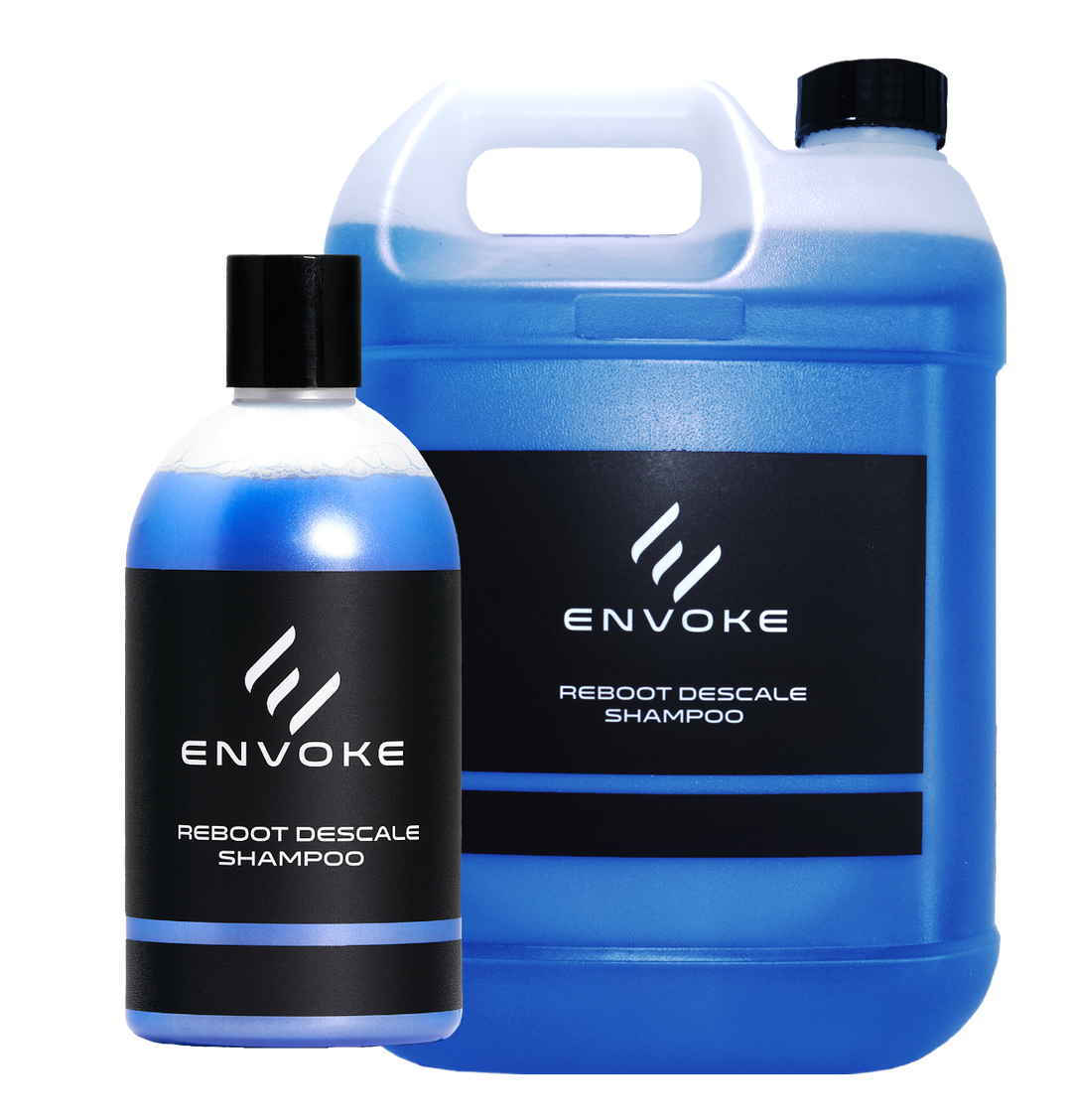 Envoke wash soap on white background